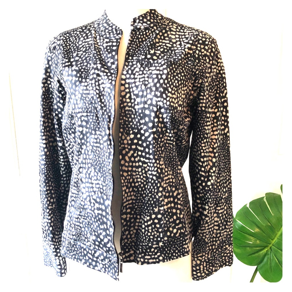 Chico’s moto jacket 1